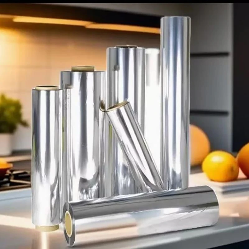 Plain Aluminum Foil Roll